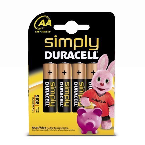 Batterien AA Mignon Duracell 4er Pack
